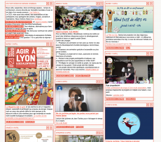 La page d'accueil foisonnante du blog du CCO. La page d'accueil foisonnante du blog du CCO.